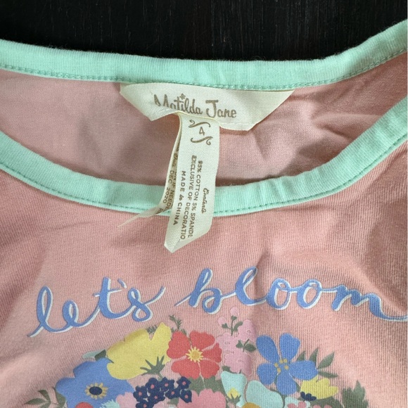 Matilda Jane - (Dream Chasers) Let’s Bloom Together Top |Size 4| - Picture 2 of 3
